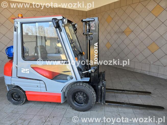 Wózek Widłowy TOYOTA 6FG25 Kabina TOYOTA 6FGF25 Linde