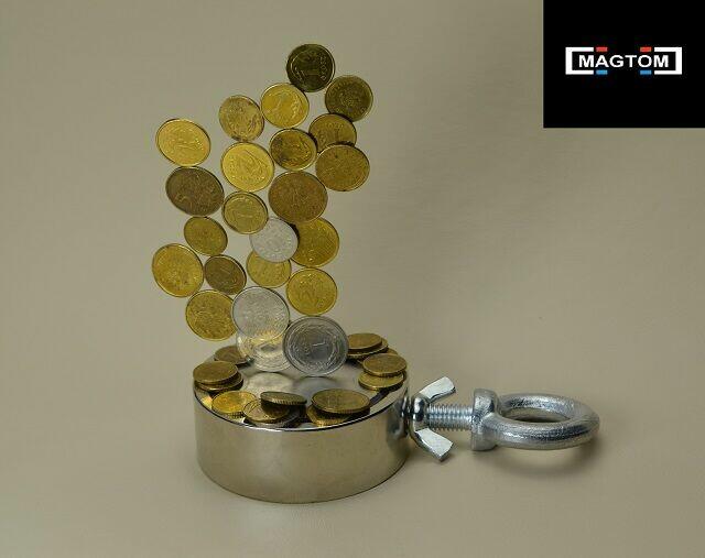 Zestaw magnes neodymowy najmocniejszy F 300 Gold oryginał