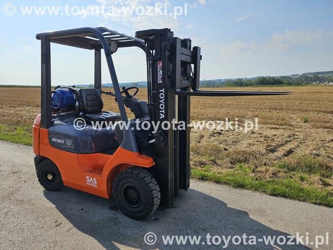 Wózek Widłowy TOYOTA 7FG18 , TOYOTA 7FGF18 widlak Linde