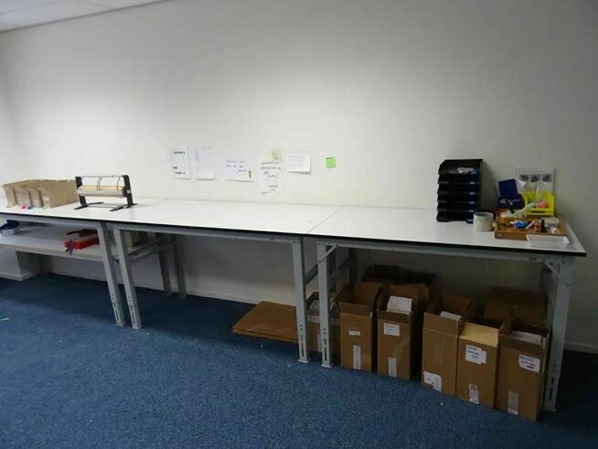 Stół do pakowania paczek 175x80cm blat 2 cm