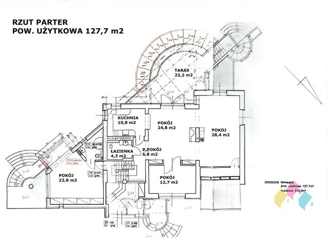 Dom wolnostojący z pięknym widokiem, garażem.