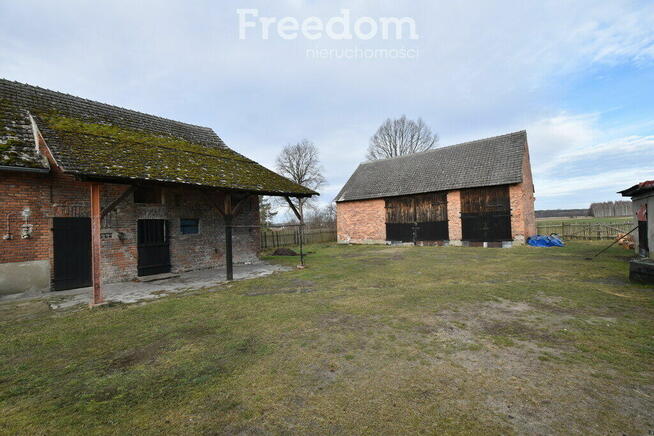 Dom wolnostojący 80 m2, 3 pokoje - duża działka