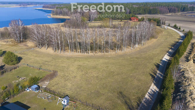Mazury - działka z WZ przy jeziorze Kruklin