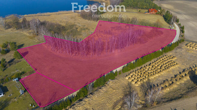 Mazury - działka z WZ przy jeziorze Kruklin