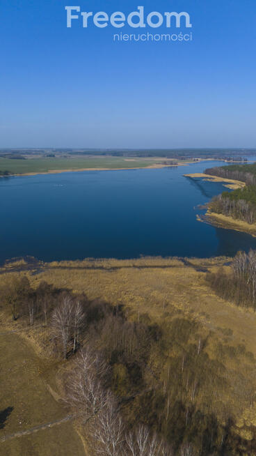 Mazury - działka z WZ przy jeziorze Kruklin
