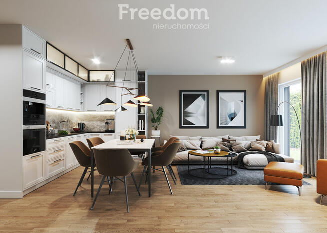 Dwupoziomowy apartament z ogrodem.