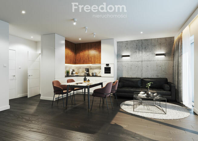 Dwupoziomowy apartament z ogrodem.