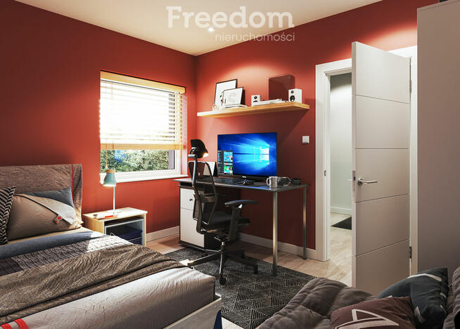 Dwupoziomowy apartament z ogrodem.