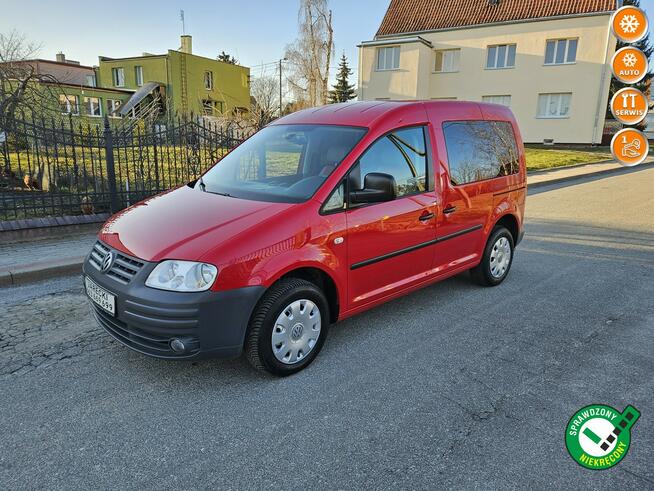 Volkswagen Caddy Opłacony Zdrowy Zadbany Serwisowany MPI 1 Wł Po Serwisie