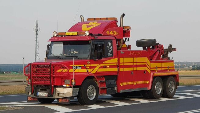 TRANSHOL Pomoc Drogowa Myszków 24h - Laweta