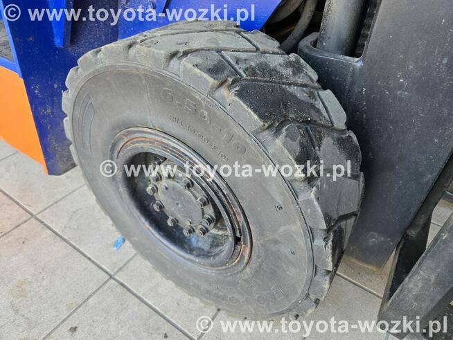 Wózek Widłowy TOYOTA 5FG15 Triplex 5500 mm, TOYOTA 5FGF15
