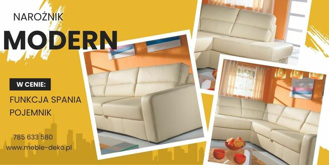 Narożnik MODREN za niewielkie pieniądze