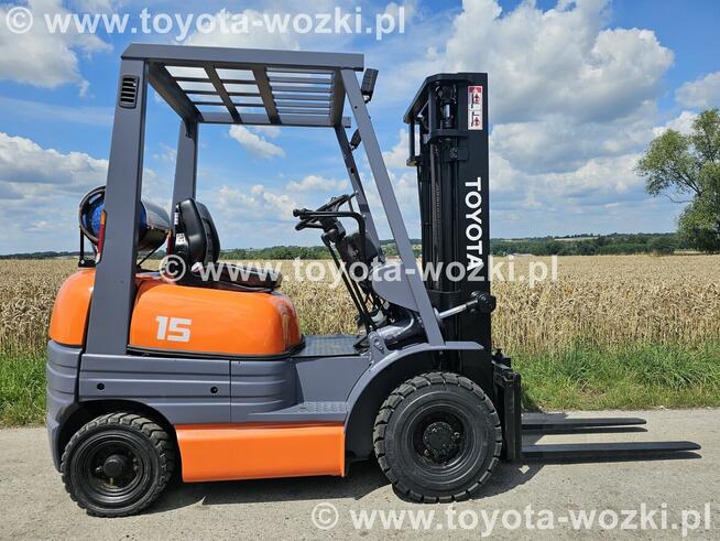 Wózek Widłowy TOYOTA 6FG15 Wózki Widłowe TOYOTA 6FGF15