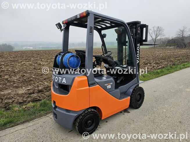 Wózek widłowy TOYOTA 8FGF15 wolny skok 8FG15 widlak Linde