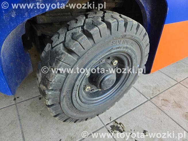 Wózek Widłowy TOYOTA 5FG15 Triplex 5500 mm, TOYOTA 5FGF15
