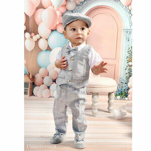 garniturek do do chrztu dla chłopca