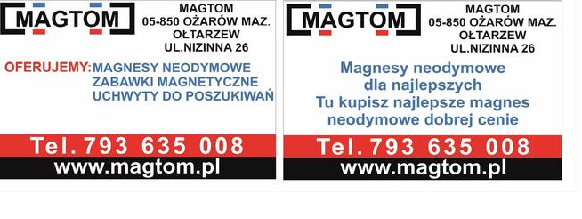 Magnes neodymowy magnetyzery hurt-detal 40x18x10