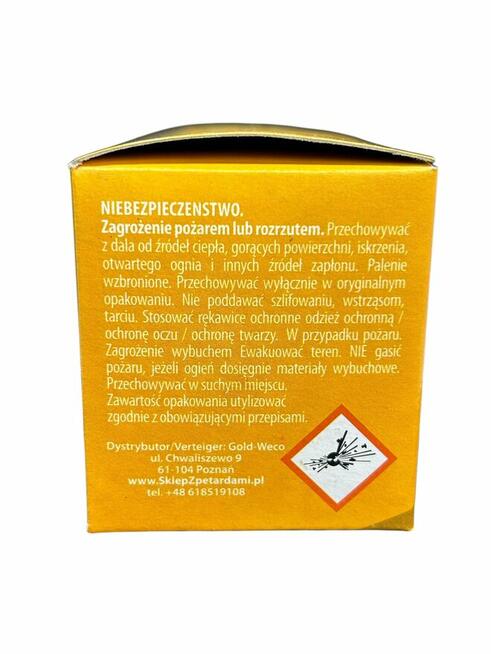 RACE PISTOLETOWE KOLOROWE GWIAZDKI Z KOMETĄ GWR20 GOLD WECO