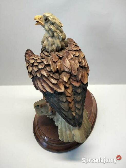 Włoska figura - sygnowana Ptak - Orzeł - stan kolekcjonerski