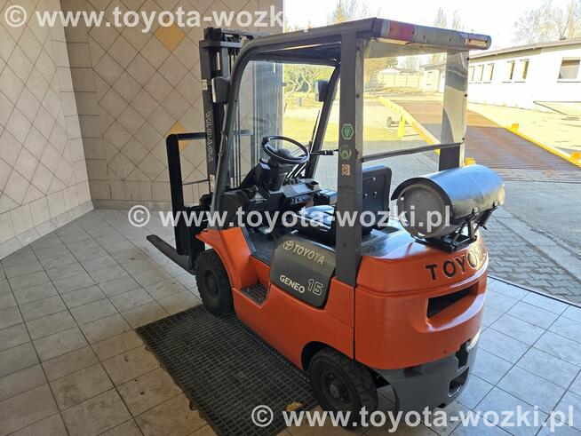 Wózek Widłowy TOYOTA 7FG15 Pozycjoner TOYOTA 7FGF15 Linde