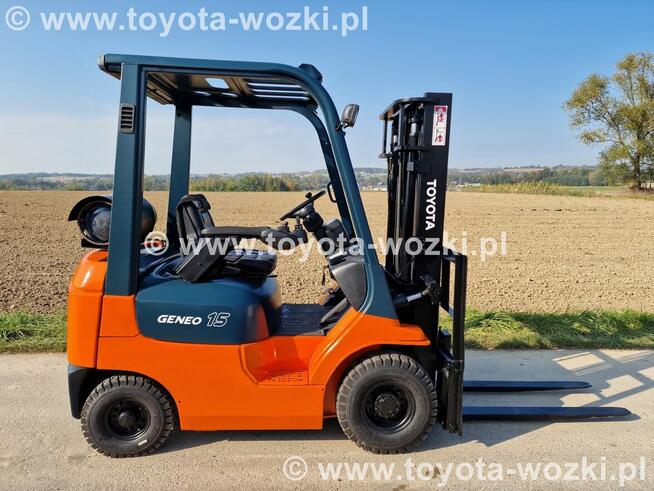 Wózek Widłowy TOYOTA 7FG15 , TOYOTA 7FGF15 widlak Linde