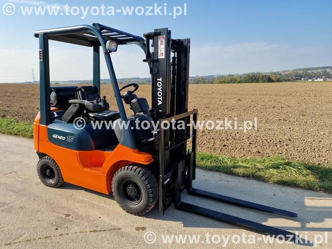 Wózek Widłowy TOYOTA 7FG15 , TOYOTA 7FGF15 widlak Linde