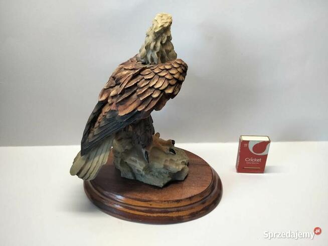 Włoska figura - sygnowana Ptak - Orzeł - stan kolekcjonerski