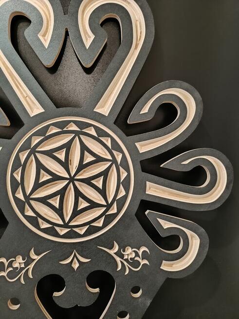 Dekoracja wnętrz w stylu góralskim - Parzenica