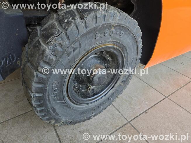 Wózek Widłowy TOYOTA 8FGF20, V 3700 mm, TOYOTA 8FG20 Linde