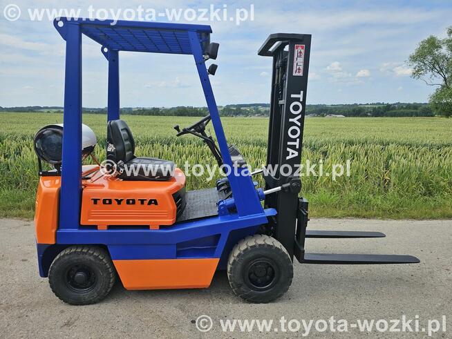 Wózek widłowy TOYOTA 4FG15 TOYOTA 4FGF15 widlak Linde
