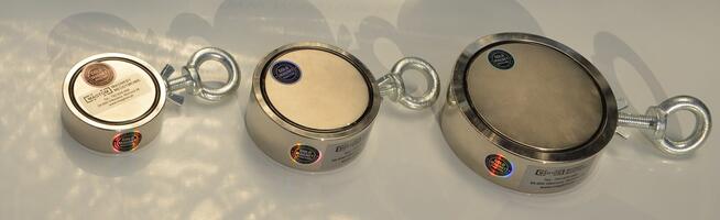 Magnes neodymowy z uchem do wody F 300 Gold Magtom