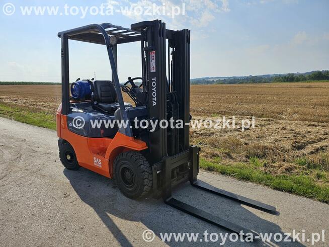 Wózek Widłowy TOYOTA 7FG18 , TOYOTA 7FGF18 widlak Linde