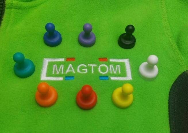Magnesy neodymowe do tablicy magnetycznej pionek pinezka