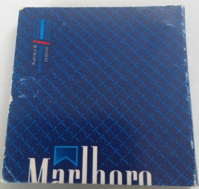 Kolekcjonerskie zapałki MARLBORO FROST BLUE książeczkowe
