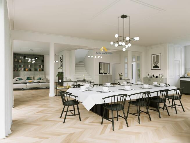 Wizualizacja 3D wnętrza pomieszczenia