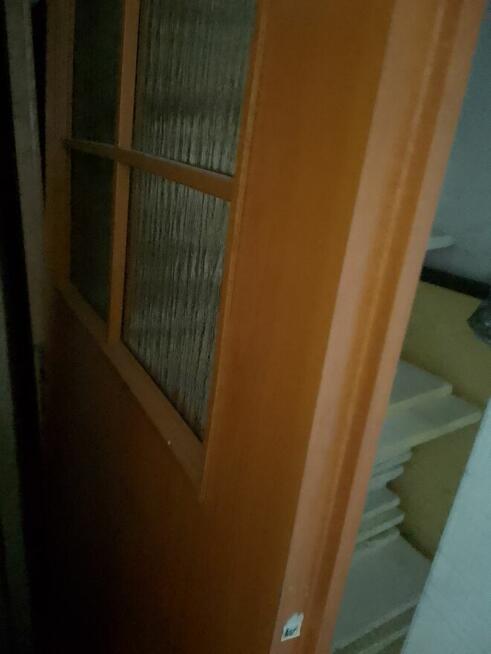 Drzwi wewnętrzne leżaki magazynowe 80, ościeżnice kocm, nowe