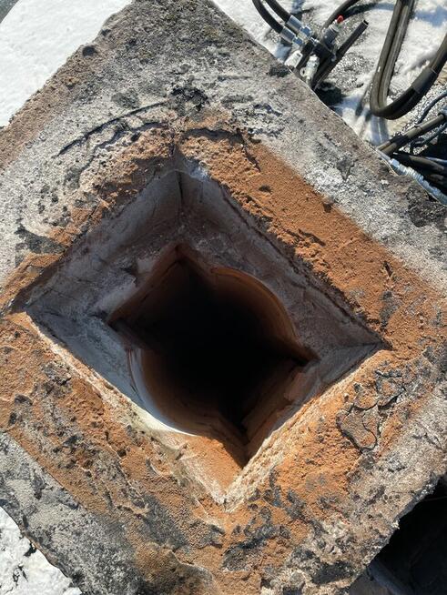 Frezowanie kominów montaż wkładów kominowych naprawa komina