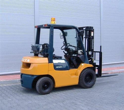 Wózek Widłowy TOYOTA serii 7 , Wózki Widłowe TOYOTA, Linde