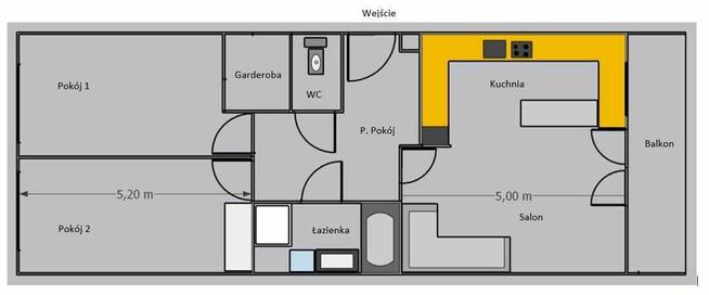3 pokojowe, 71m2, Moje Eldorado, Markowskiego, Park Lotników
