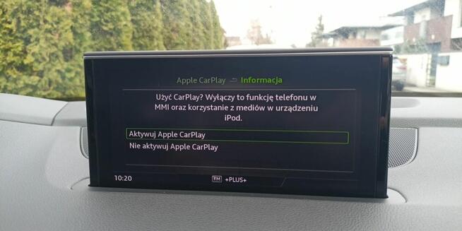 Audi Q7 bezprzewodowy Apple CarPlay i Android Auto Mapa 2025