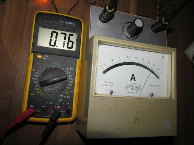 Miliamperomierz prądu zmiennego LE1