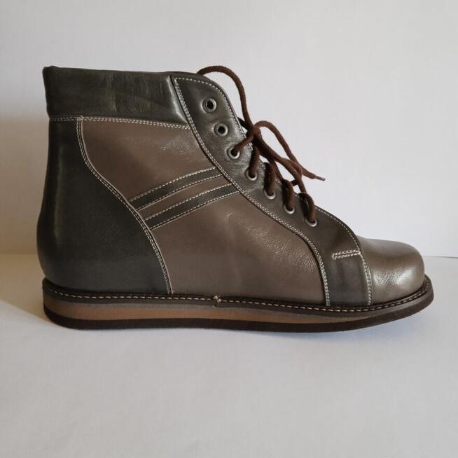 Obuwie ortopedyczne + wkładki ortopedyczne - Ręcznie robione