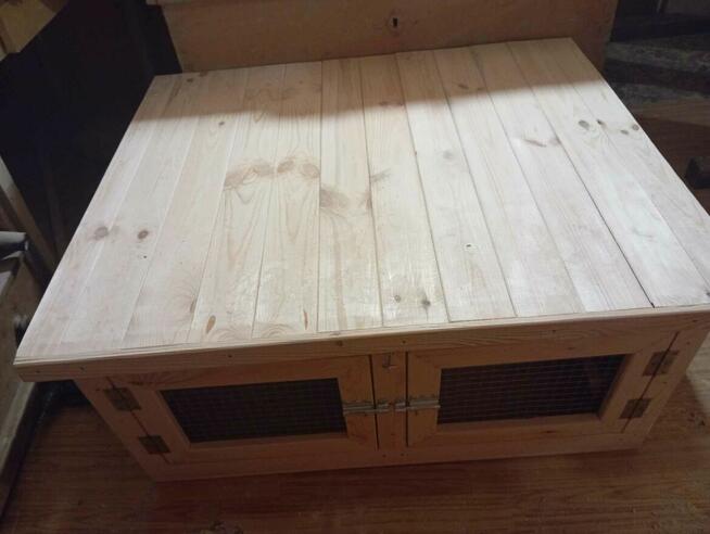 Klatka 2 komorowa z mozliwością wyjęcia przegrody Wysyłka70z