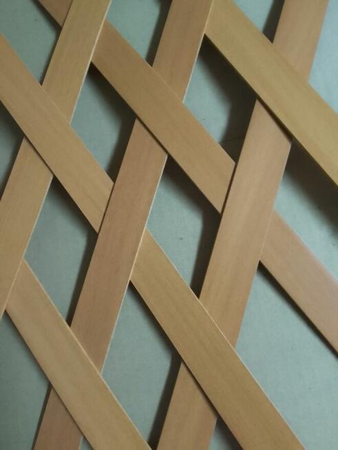 Listewki wykończeniowe lakierowane lamele pergolę altanki