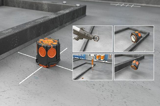 Puszki do betonu na budowie i w betoniarni