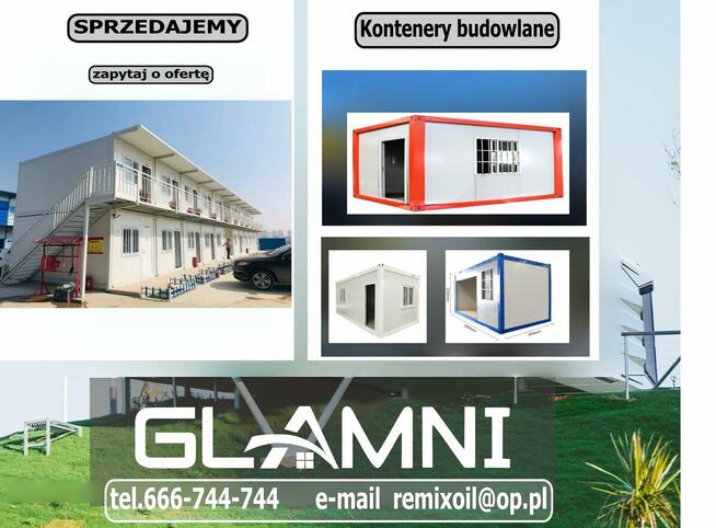 Sprzedajemy domki capsułowe, kontenerowe i inne