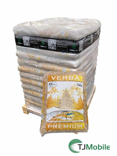Pellet drzewny Verba Premium A1 ENplus 975kg Dostawa