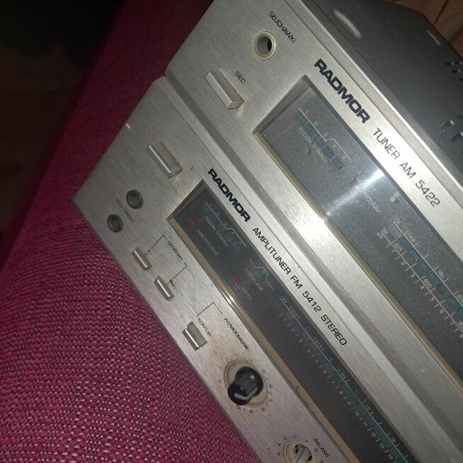 Radmor wzmacniacz wraz z radiem