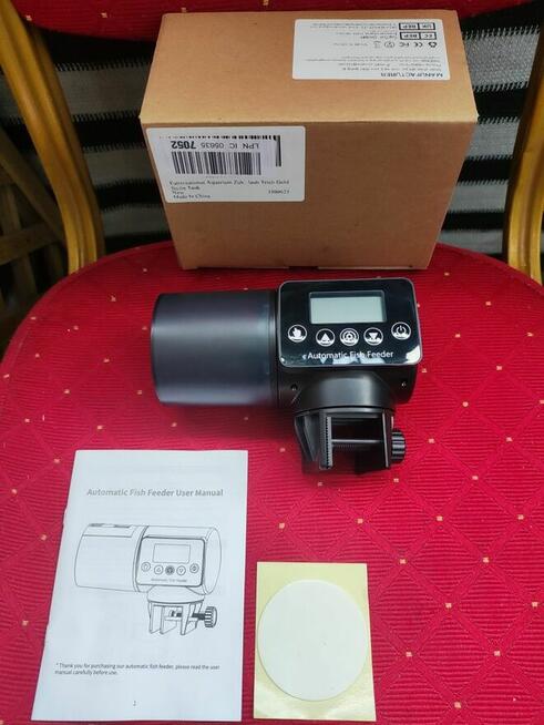 Automatyczny karmnik do akwarium dozownik karmy do ryb rybek