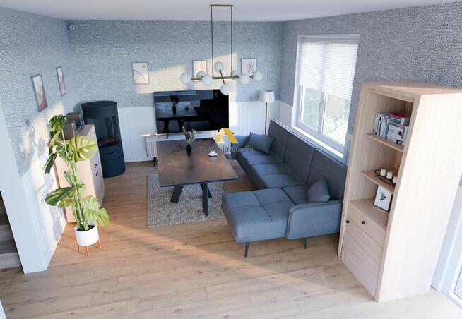 Wizualizacja 3D wnętrza pomieszczenia